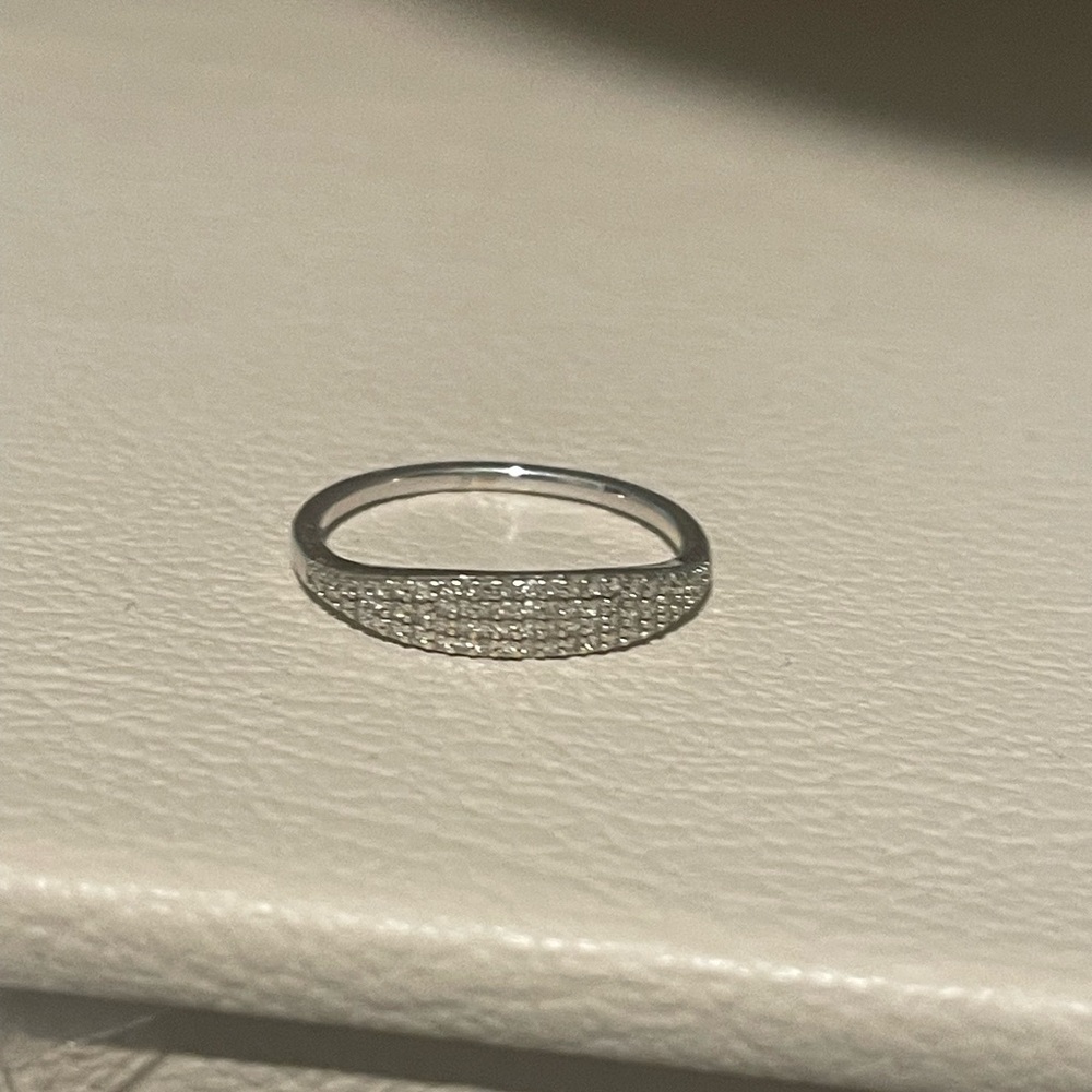 Mejuri Pavé Diamond Slim Singlet